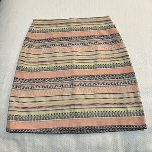 Ann Taylor Loft Petites Size 00 Tapestry Design Skirt